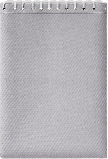 Landsh Cortină De Duș 180x180cm Gri Deschis