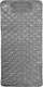 Landsh Anti-Slip Bathtub Mat with Suction Cups Gray 36x70cm