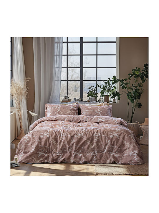 Beauty Home Set Double Quilt 220x240cm Glory Art 12380 Mocha 12380PMYD