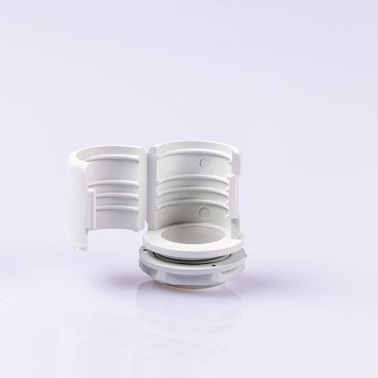Eurolamp Elektrische Leitungen Rohr Spiral Bucht Kunststoff 25 Ral 7035