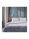 Beauty Home Glory Art 12369 Σετ Κουβερλί Μονό Γκρι 160x230cm 3τμχ