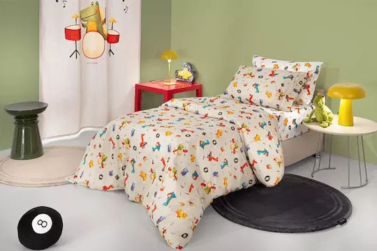 Guy Laroche Kids Sheets Set with Elastic Band 100x200cm Guy Laroche Kids Sheets Set with Elastic Band 100x200cm