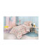 Guy Laroche Single Cotton Sheet Set Salmon 165x250cm 3pcs