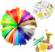 Set 50 Filamente Pentru Stilouri 3D Zola PLA 250 M 1.75mm Șabloane Incluse