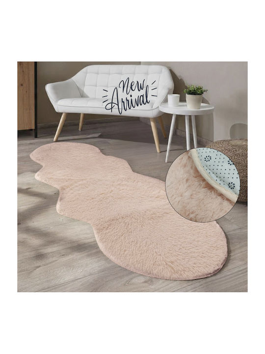 Go Smart Home Non-Slip Bath Mat 61.00211 Light Salmon 60x140cm
