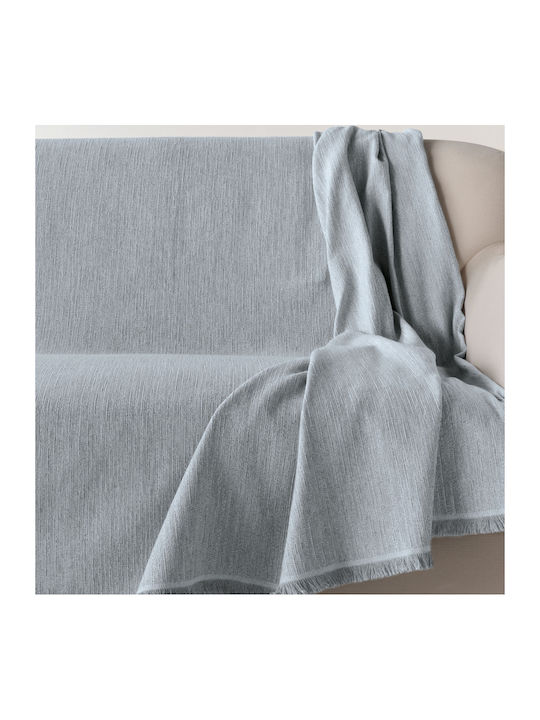 Kentia Maxton Armchair Throw Jacquard 170x180cm Gray