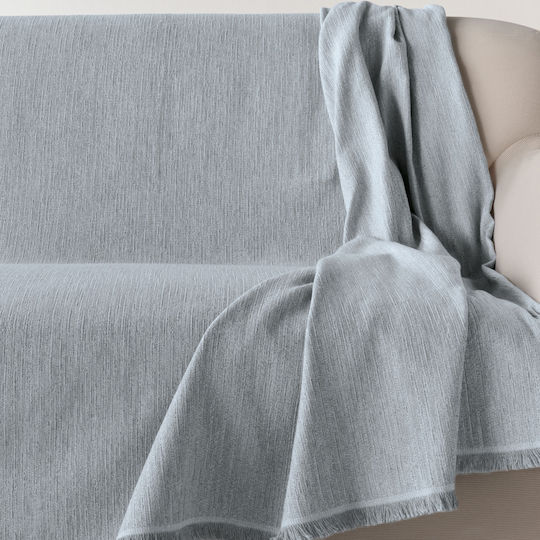 Kentia Maxton Ριχτάρι Πολυθρόνας Ζακάρ 170x180εκ. Grey