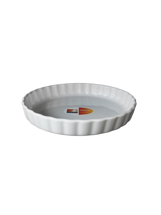 Vista Alegre Vas Rotund de Gătit Rezistent la Căldură pentru Tartă Ceramic 21.5cm