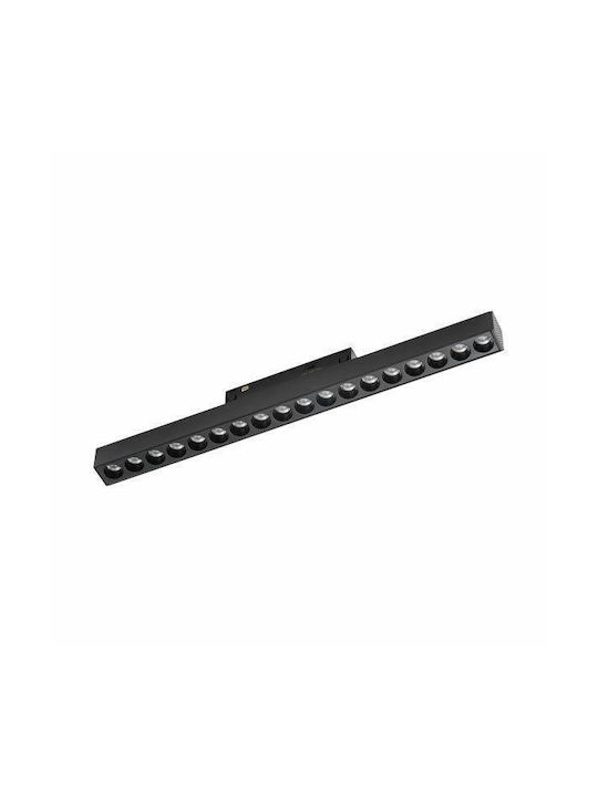 Spot Light LED Ρυθμιζόμενο Λευκό Σποτ σε Μαύρο Χρώμα