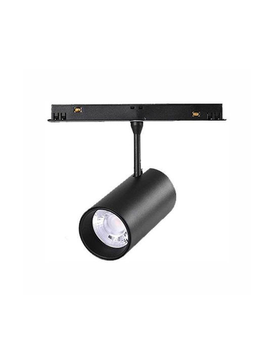 Spot Light Spot Led Bianco Reglabil În Culoare Neagră