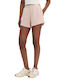 Women's High Waist Pink Shorts