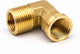 Brass 90° Pipe Elbow Fitting 1/2″ Female–Male Hydraulic Component