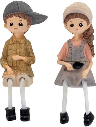 Zen Collection 47827 Easter Decoration Set Little Figures 2 Pieces 13x13x8cm Zen Collection 47827 Easter Decoration Set Little Figures 2 Pieces 13x13x8cm
