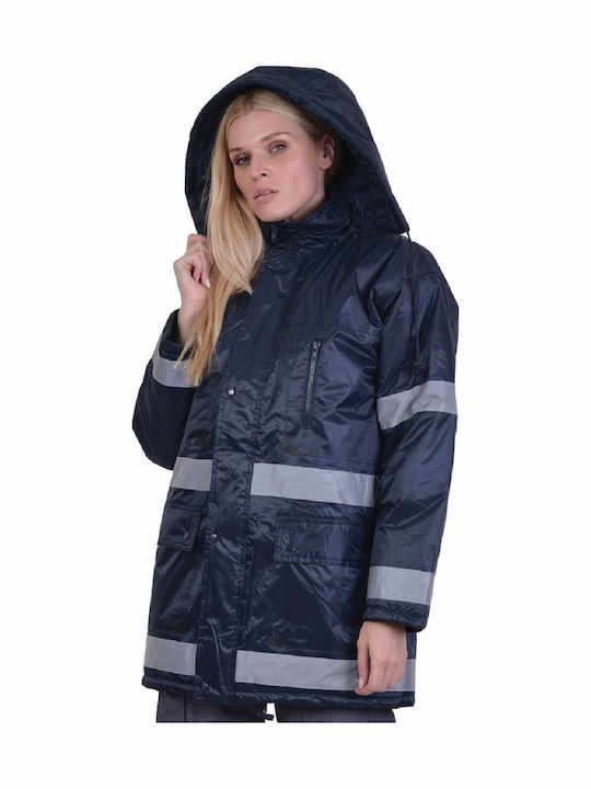 Ergo Parka Work Jacket Navy Blue