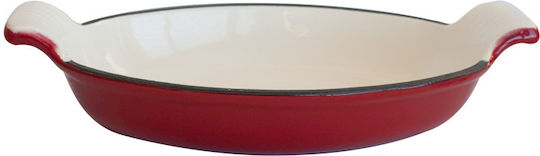 Raki Oval Ταψί από Μαντέμι με Κεραμική Επίστρωση 26cm