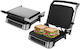Lund Tabletop Electric Grill Grooved Plate 2000W with Adjustable Thermostat 29x23cm