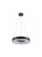 Spot Light Κρεμαστό Φωτιστικό Μαύρο LED με Ρυθμιζόμενο Λευκό Φως
