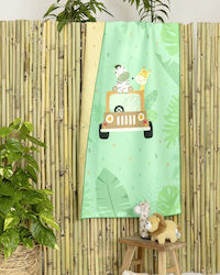 Nima Kinder-Strandtuch 70x140 Let's Get Wild
