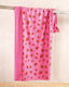 Rythmos Kids' Beach Towel Red 160x90cm
