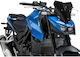 Black New Generation Sport Motorcycle Windscreen Honda CB750 Hornet 25-26 Eclutch 26 22423N Puig