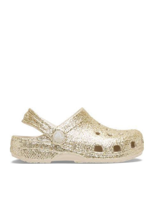 Glitter Παιδικά Ανατομικά Σαμπό Θαλάσσης Χρυσά