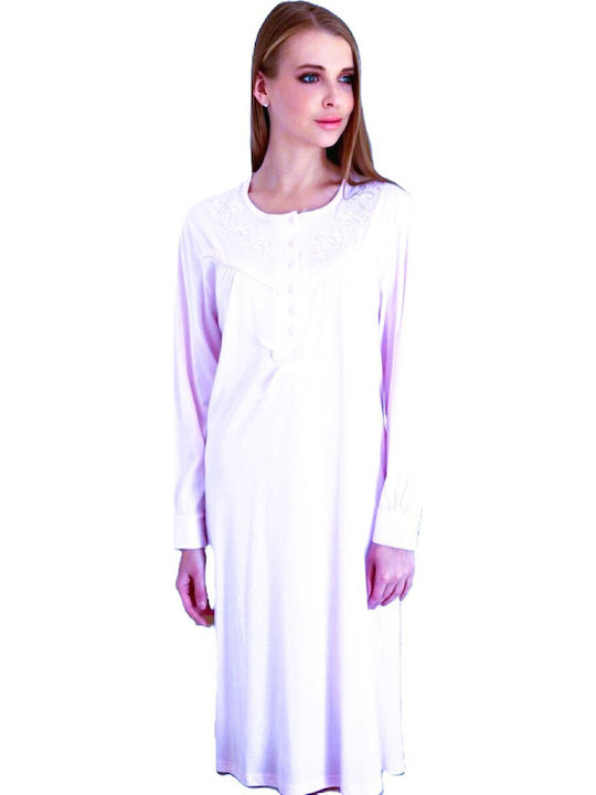Lydia Creations Sommerliches Damen-Nachthemd Fl...