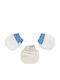 Set Mănuși Pentru Copii Mittens Tricotate Pentru Nou-Născut Albastru Deschis Baby Wear Mănuși
