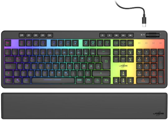 HAMA Exodus 515 Illuminated Gaming Keyboard with RGB Lighting English US
