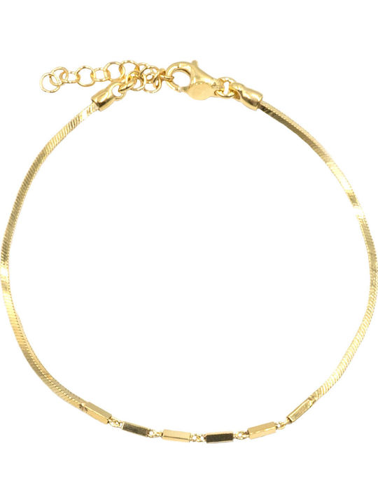 Poco Loco Women's Gold Plated Silver Bracelet