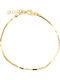Poco Loco Women's Gold Plated Silver Bracelet