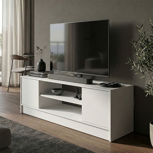 Sasa Stand TV De Podea Alb 120x35x41.5cm Sasa Stand TV De Podea Alb 120x35x41.5cm
