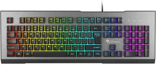 Genesis NKG-1621 Gaming Keyboard with RGB Lighting English US Silver