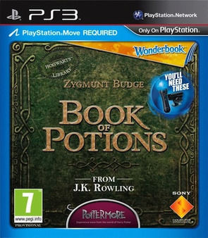 Wonderbook: Book Of Potions PS3 Game (Used) (GAME ONLY)