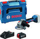 Bosch Gws 18v-8 Battery Angle Grinder Brushless