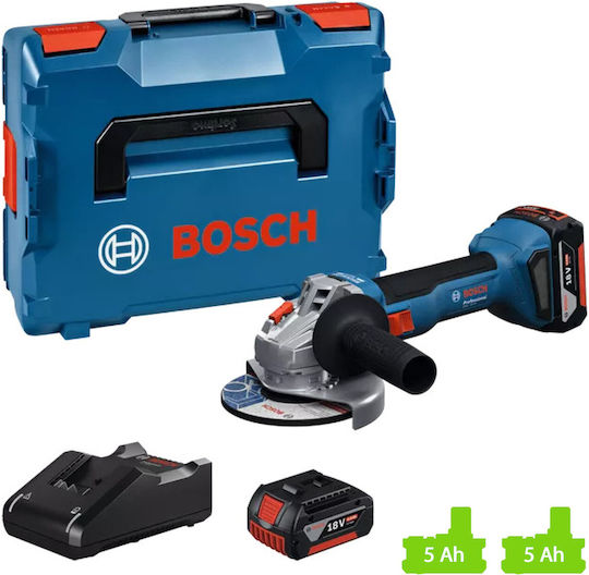 Bosch Gws 18v-8 Τροχός 125mm Μπαταρίας Brushless