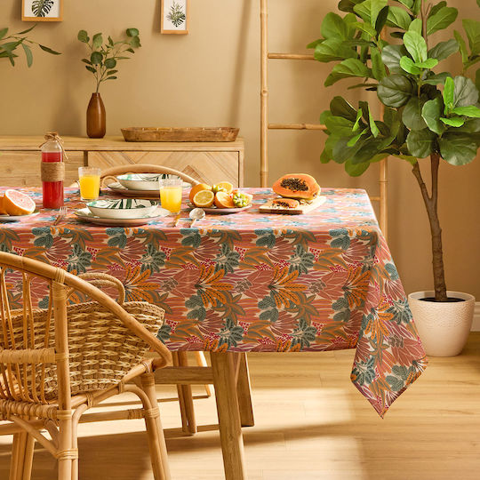 Устойчива На Петна Покривка За Маса A-s Tropical Terracotta 150x300см
