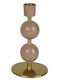 Kaemingk Metal Candle Holder 8.5x16.5x8.5cm Various Colors