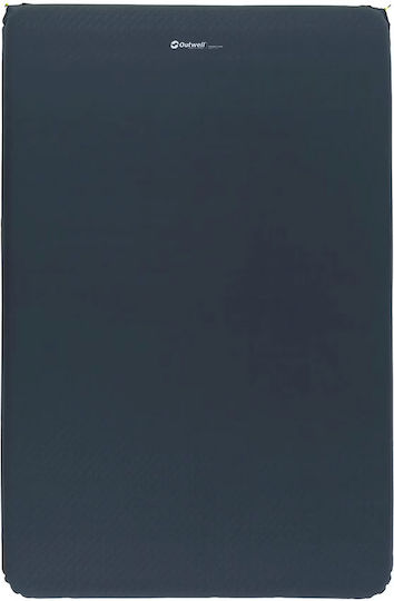 Outwell Αυτοφούσκωτο Ημίδιπλο Υπόστρωμα Camping 69x69cm Πάχους 7.5cm Μπλε