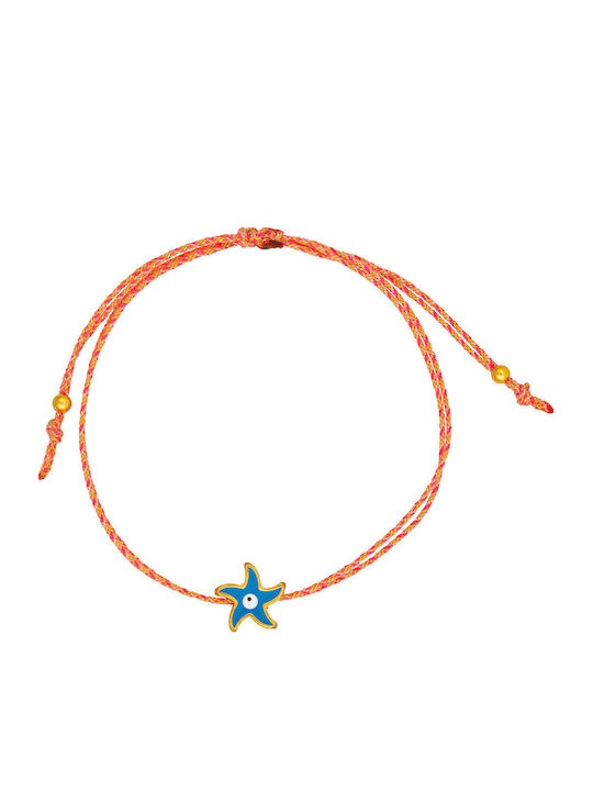 Excite-Fashion Women's Macrame Bracelet with Eye Design Made of Cord