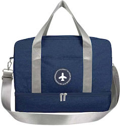 Sack Reise Rucksack Blau Stoff M40xP20xH30cm
