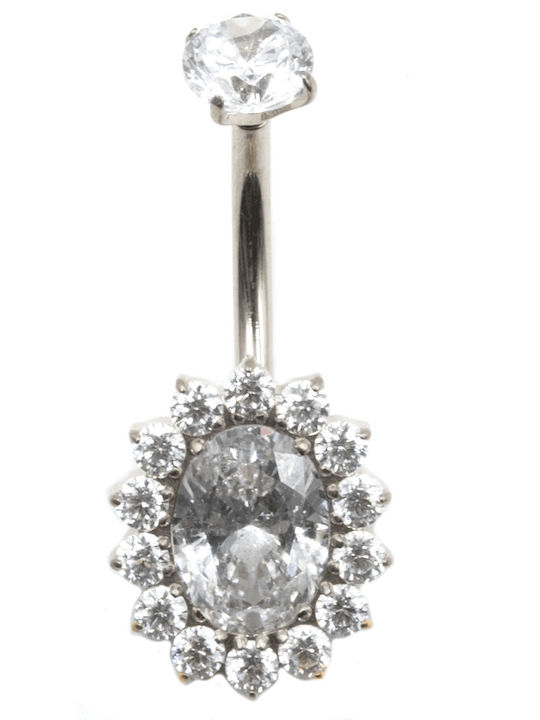 Poco Loco Belly Button Barbell Earrings Made of...