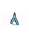 Dog Harness Pet Interest A-Plain Fl.Blue