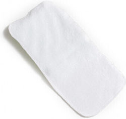 Nona Bebe Doppelte Schultertuch Burp Cloth Weiß 14x30cm