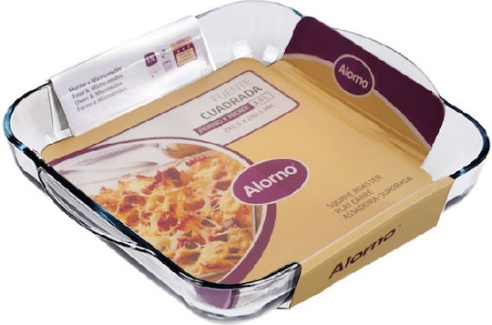 Cok Spain Τετράγωνο Πυρίμαχο Σκεύος Γυάλινο 28x28cm