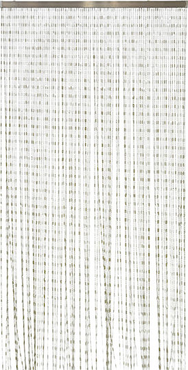 General Trade Door Curtain Made of Ecru Plastic 120x230cm 653910