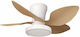 Spot Light Ceiling Fan 70cm with Light Fixture ...