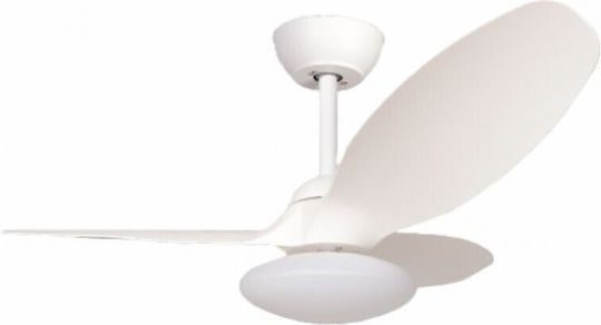 Spot Light Ventilator De Tavan 105cm Cu Lentile De Mărire Negru