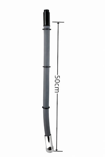 Landsh Spiral Duschschlauch 50cm – Flexibler Duschschlauch Standardanschluss 1/2"