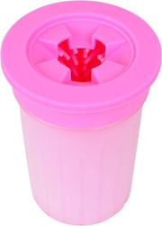 Silicone Paw Cleaning Device Pets Size M 11 X 10 Cm Pink