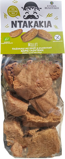 Dakakia Millet & Olive Oil Gluten Free 300g Ktima Velegraki